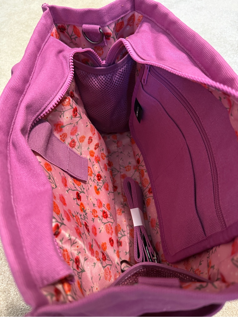 POPFLEX Sloane Tote | Royal Orchid - Picture 5 of 5